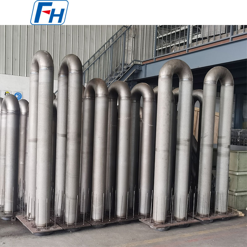 Tubes radiants de type U, W et P pour pièces de rechange de four | FH®