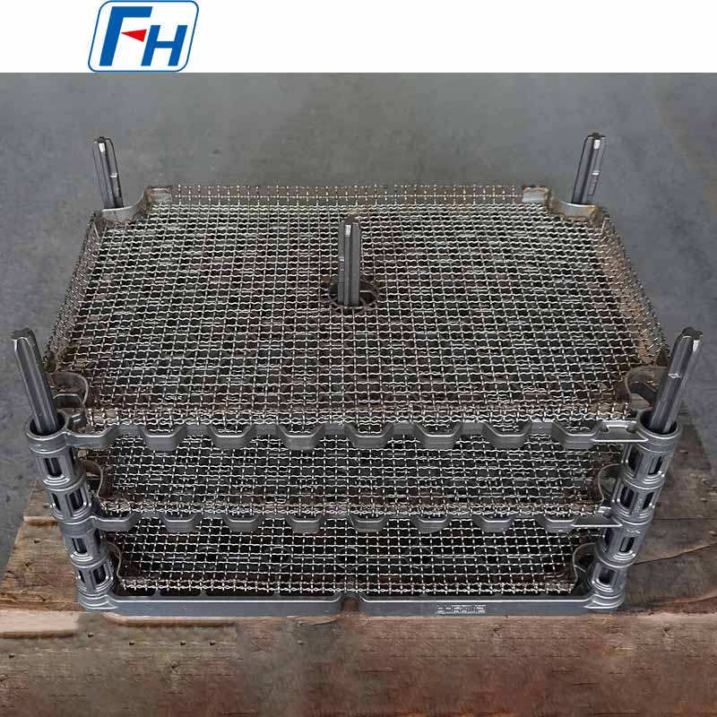 1.4848 Appareils de traitement thermique à plateaux pour fours de nitruration | FH®