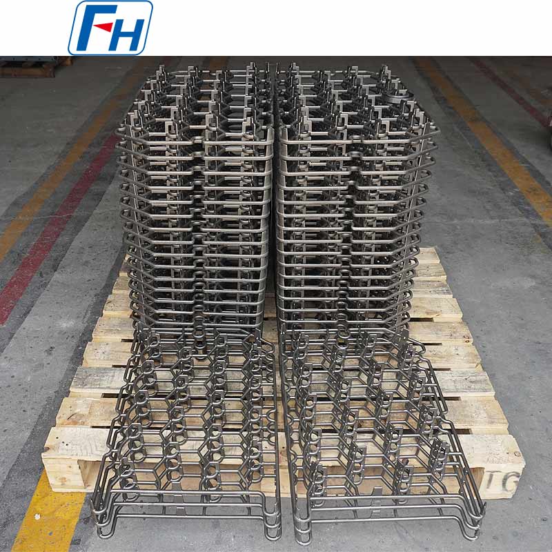 Appareils de traitement thermique moulés de précision FH® EN 1.4852 – Température de pointe jusqu'à 1 180 °C