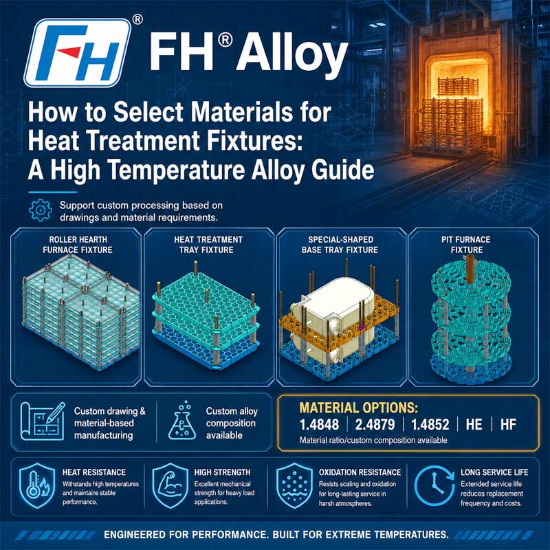 Comment sélectionner les matériaux pour les appareils de traitement thermique : un guide sur les alliages à haute température