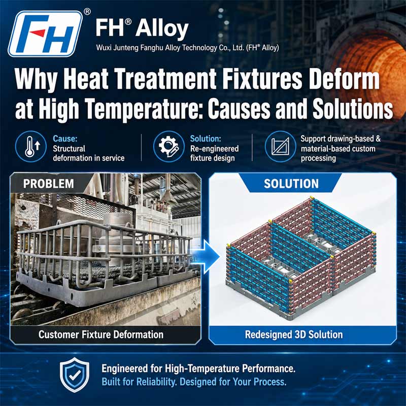 Pourquoi les appareils de traitement thermique se déforment à haute température : causes et solutions