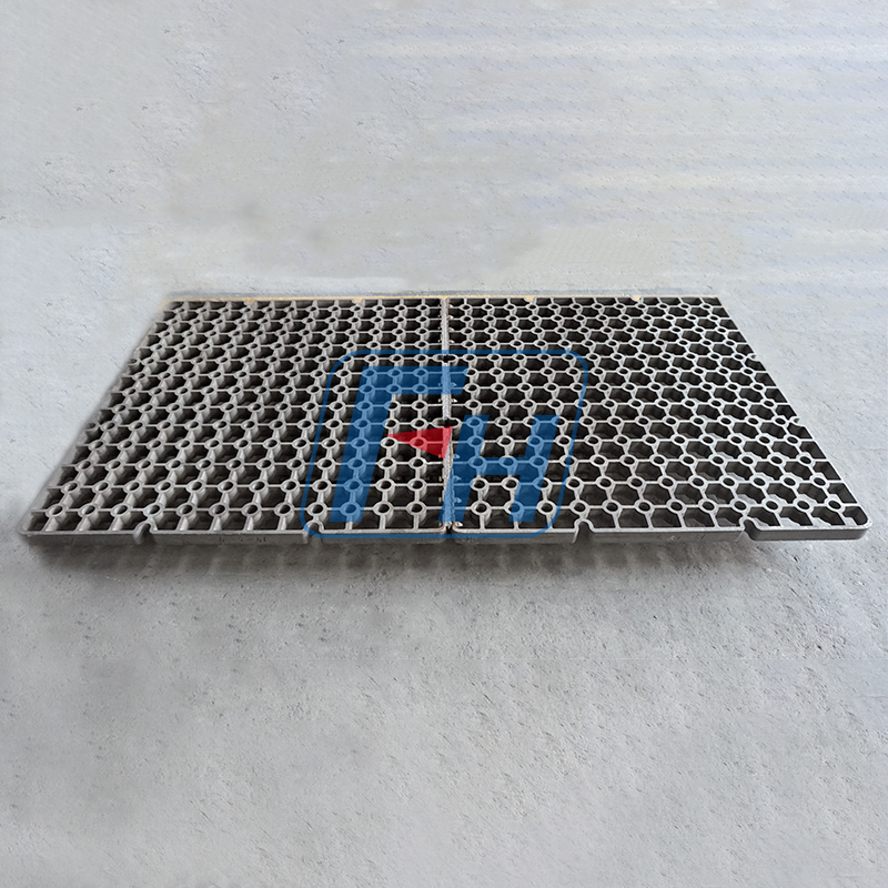 Plateau de base de traitement thermique pour four inférieur de voiture 1350x2500mm