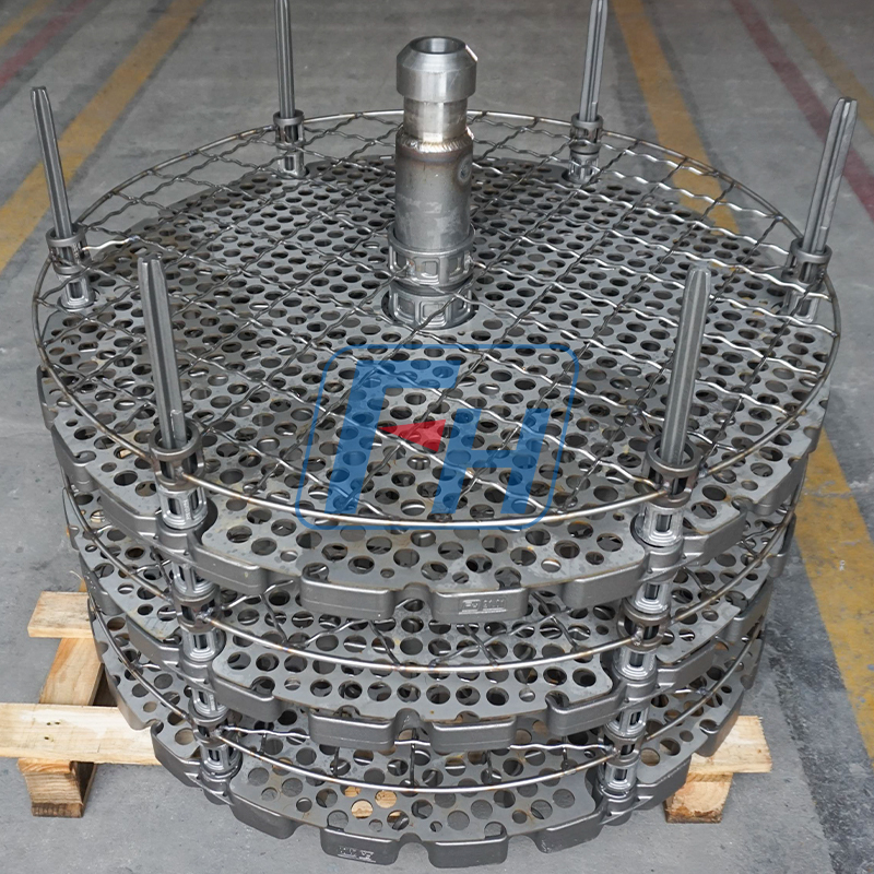 montages de traitement thermique de 1375mm pour le diamètre de four à fosse.