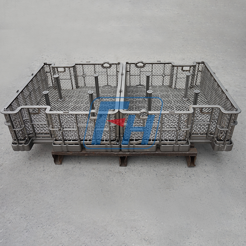 Panier de traitement thermique 1500x900mm pour four à usages multiples