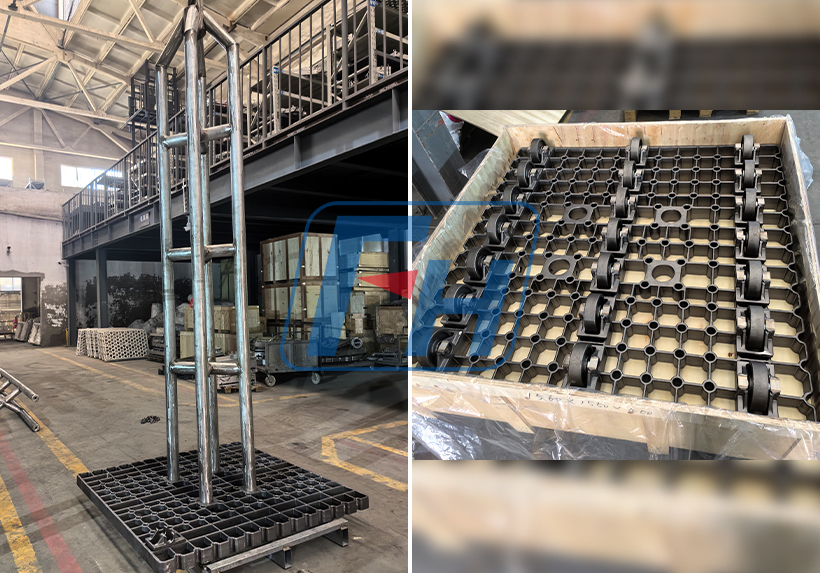Plateau de base de traitement thermique, grand support expédié aux États-Unis